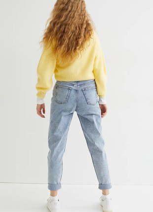 Джинси h&m mom high ankle jeans4 фото