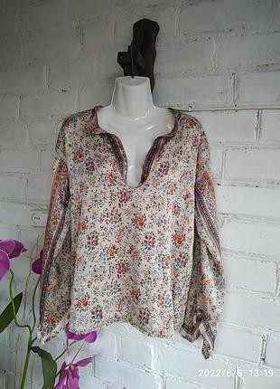 Блуза maje винтаж шелк