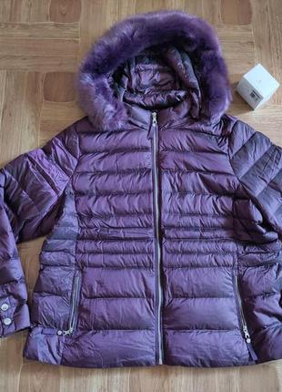 Куртка пуховик per una violet