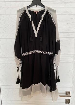 Легкое шифоновое платье juicy couture, размер xs. оригинал