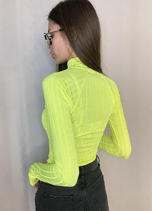 Гольф лонгслив кислотний 5