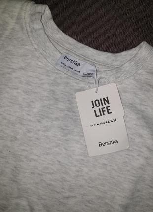 Толстовка світшот oversize bershka2 фото