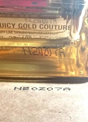 Juicy couture viva la juicy gold couture 100мл.5 фото