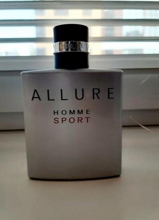 Chanel allure homme sport 100мл туалетна вода, парфуми парфуми шанель алюр чоловіків спорт чоловіча туалетна вода оригінал чоловіча туалету вода