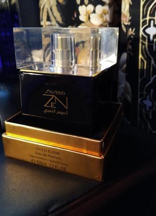 Zen gold elixir shiseido1 фото