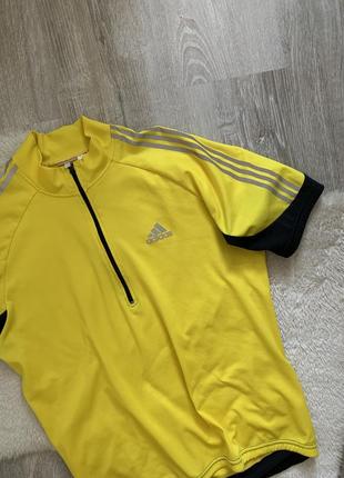 Спортивна футболка adidas велоджерсі, велоодяг, теніска3 фото