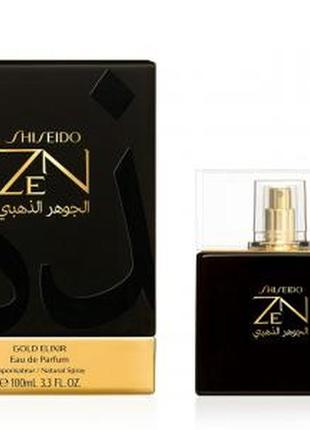 Zen gold elixir shiseido5 фото