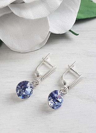 Сережки swarovski