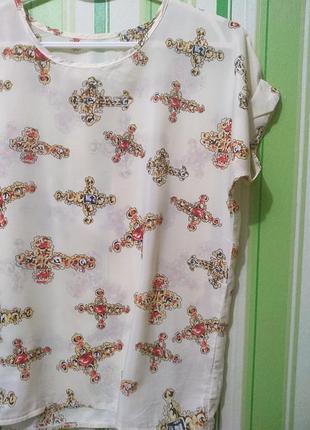 Блуза в принт 3