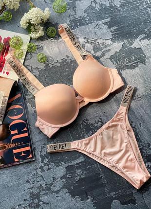 Комплект білизни victoria's secret, білизна вікторія сікрет4 фото