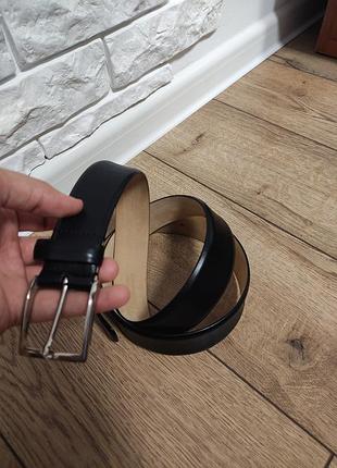 Bally класичний шкіряний ремінь чоловічий чорний ремінь на пояс 105 / 120