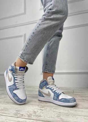 Кросівки nike air jordan 1 retro hyper royal