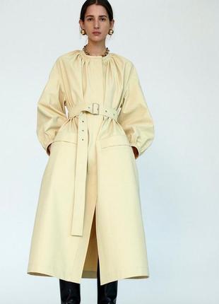 Тренч платье jil sander2 фото