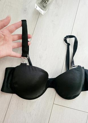 Шовковий бюстгальтер у стразах oh polly 80 c
