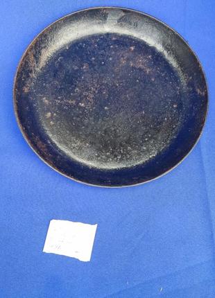 Чавунна сковорода №42 сковорідка срср радянська чавун діаметр 26,5 см висота 3,2 см