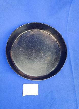 Чавунна сковорода №36 сковорідка срср радянська чавун діаметр 25 см висота 2,4 см