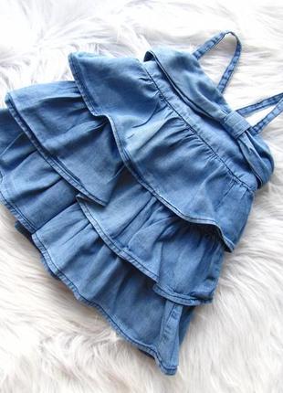 Стильний джинсовий сарафан плаття bisoulcaill