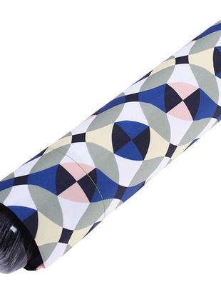 Складной женский зонт zest дама с собачкой ( механика ) арт. 83516-5