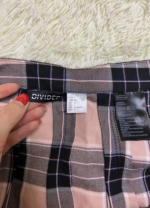 Стильна спідничка в клітинку h&m 2