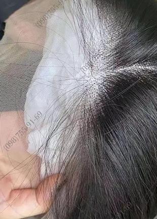 Парик натуральный волос не крашенный наращивание волосы стрижка трессы шиньен система