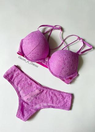 Кружевной комплект victoria’s secret