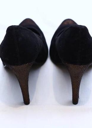 Туфлі - човники чорні р. 383 фото