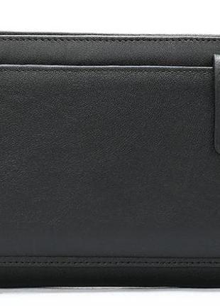 Клатч мужской с ремнем vintage 14664 черный