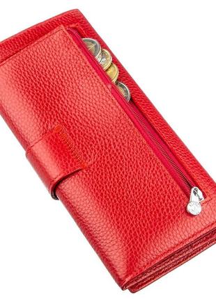 Вишуканий жіночий гаманець boston 18848 червоний6 фото