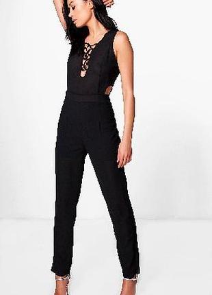 Стильный шифоновый комбинезон