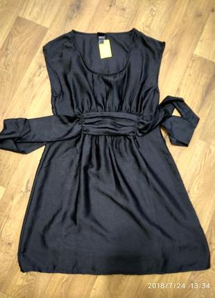 Легке чорне плаття h&m 14 рр