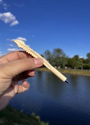 Ручка кость , ручка шариковая ,ручка косточка