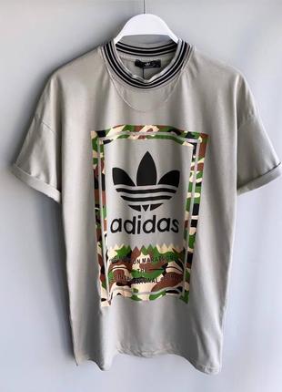 Чоловіча футболка adidas оверсайз