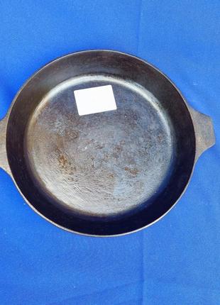 Чавунна сковорода №23 сковорідка срср радянська чавун діаметр 24 см висота 74,5 см