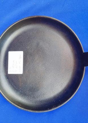 Чавунна сковорода №14 сковорода чавун діаметр 22,5 см висота 2,0 см товарbiol біол біол6 фото