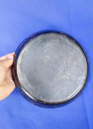 Чавунна сковорода №13 сковорідка срср радянська чавун діаметр 24,9 см висота 3,5 см6 фото