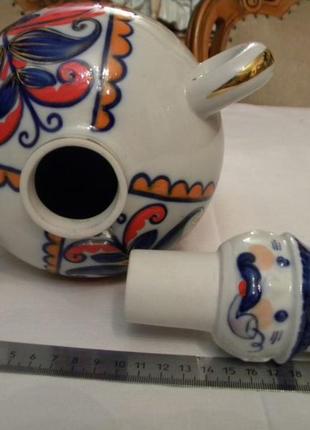 Статуэтка штоф графин тарас сечевик фарфор ссср коростень автор в. м. трегубова