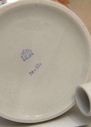 Статуэтка штоф графин тарас сечевик фарфор ссср коростень автор в. м. трегубова