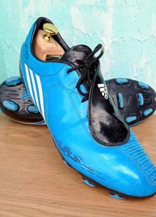 Бутсы футбольные adidas fio, р.  eu 11; 45-46(29,5 см).