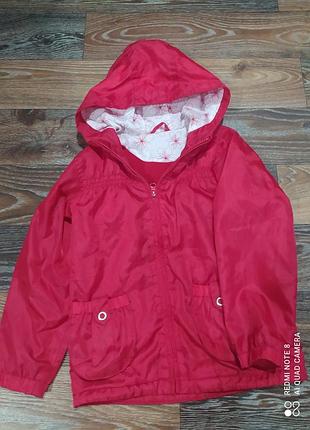 Ветровка на флисе на 7 лет