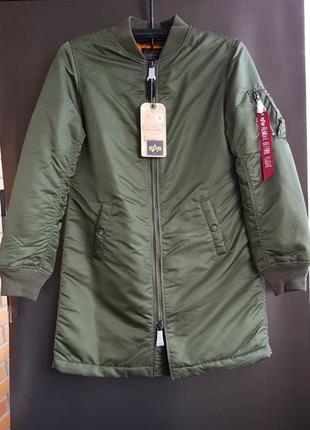 Куртка женская ma-1 long w 6
