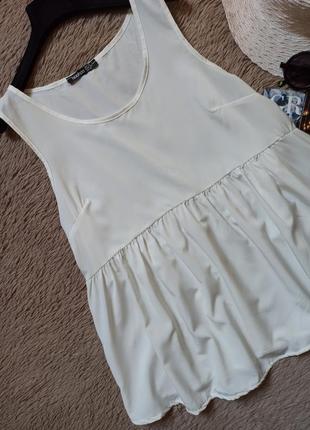 Шикарная блузка с воланом/блуза/майка/топ2 фото