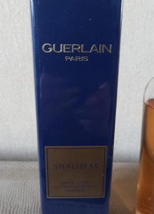 Guerlain shalimar eau de toilette, оригинал3 фото