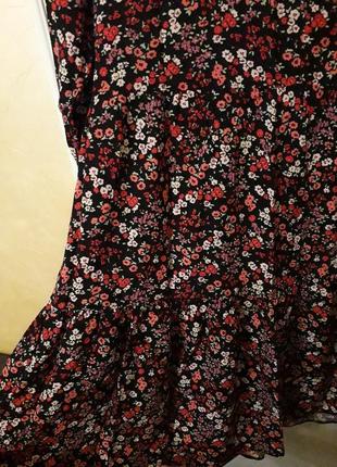 Гарне плаття з віскози у квітковий принт new look8 фото