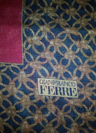 Платок xxl gianfranco ferre  оригинал