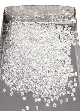 Муассанит 0.06 ct чисто белый 2.5 mm