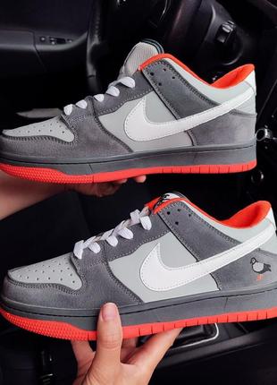 Кросівки чоловічі nike sb dunk low pigeon grey cipi/кросівки чоловічі найк сб данк3 фото