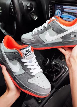 Кросівки чоловічі nike sb dunk low pigeon grey cipi/кроссовки мужские найк сб данк6 фото