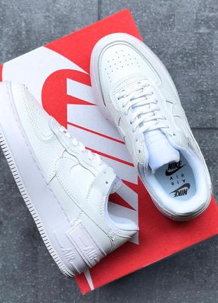 🔥кроссовки nike air force 1 shadow white кросівки7 фото