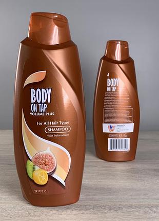 Body on tap. for all hair types. 700ml. американський оригінал