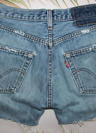 Стильні джинсові шорти levi's xs-s5 фото